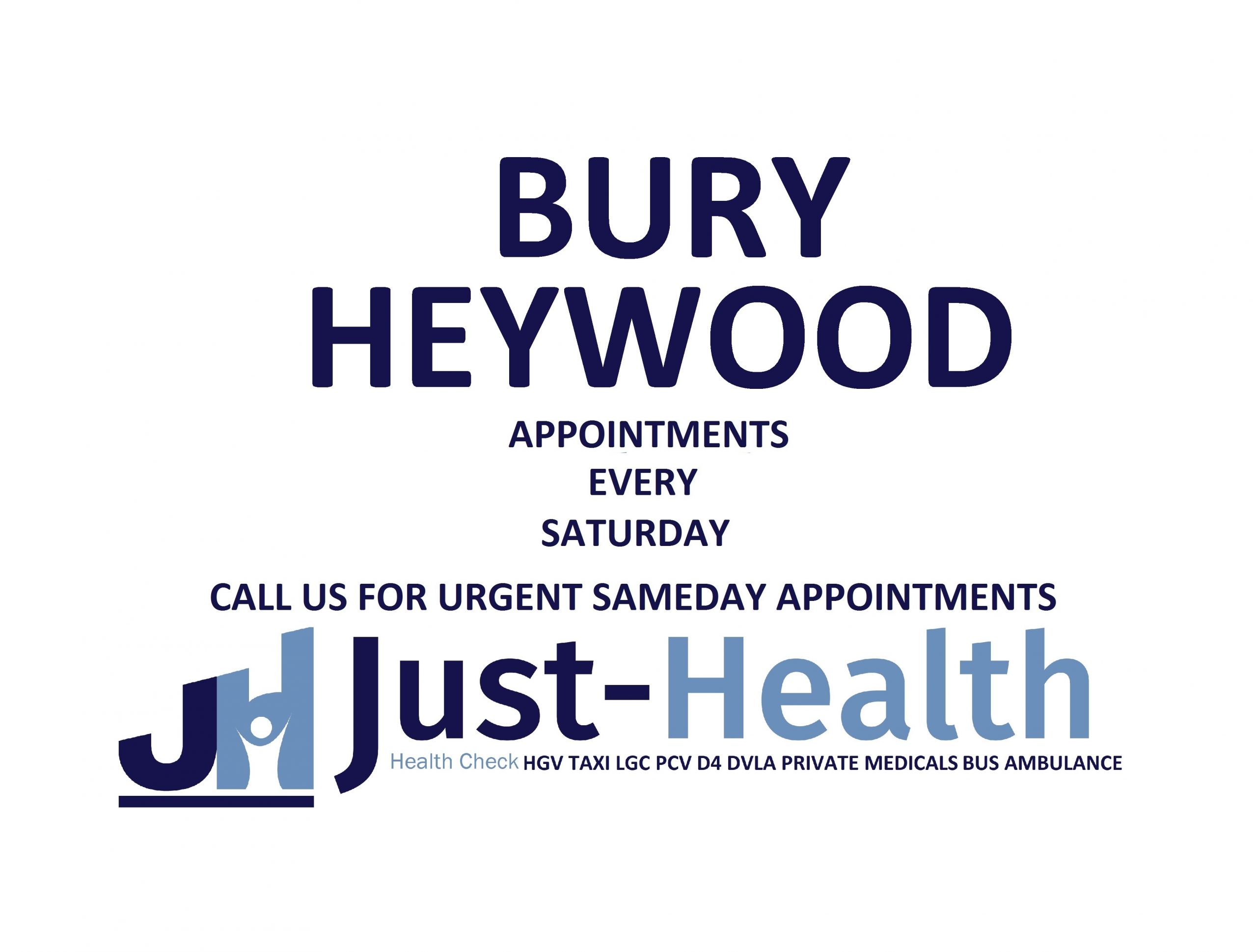 BURY Heywood HGV Medical