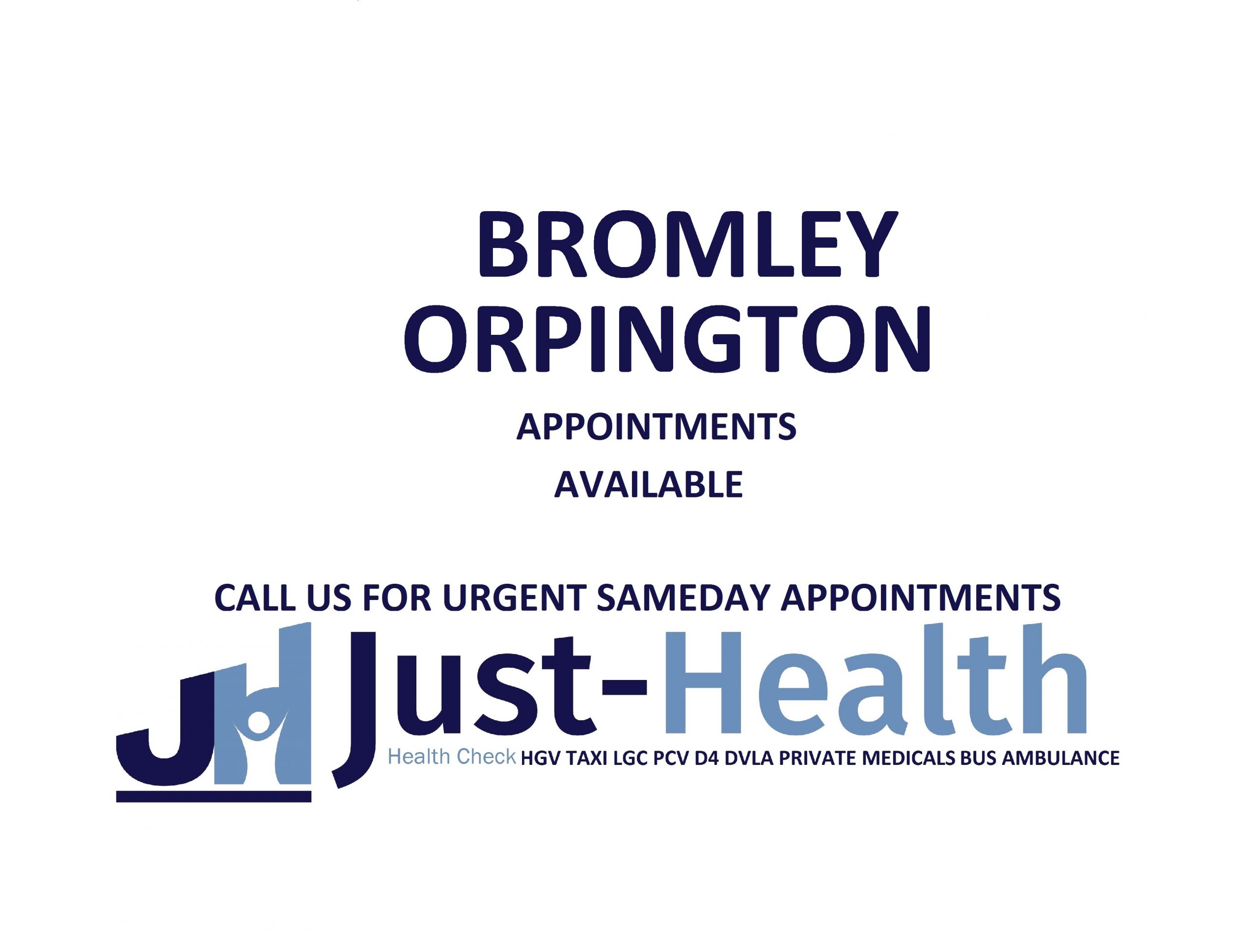 Bromley ORPINGTON HGV MEDICAL